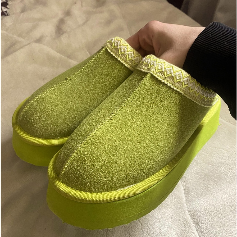 Green Booties / Boots